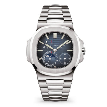 Patek Philippe Nautilus Blue Dial Stainless Steel Men's Watch 5712/1A-001