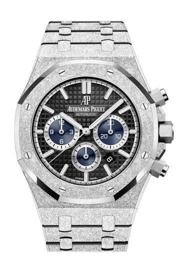 Audemars Piguet Royal Oak 41 Chronograph White Gold Black Dial Watch 26331BC.GG.1224BC.03 Japan Limited Edition