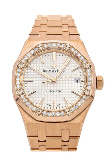 Audemars Piguet Royal Oak Silvered Dial Ladies Watch 15451OR.ZZ.1256OR.01