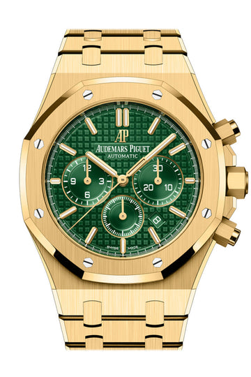 Audemars Piguet Royal Oak 41 Chronograph Green Dial Watch 26331BA.OO.1220BA.02