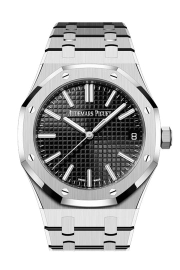 Audemars Piguet Royal Oak 41 Black Dial 50th Anniversary Watch 15510ST.OO.1320ST.02 DCM