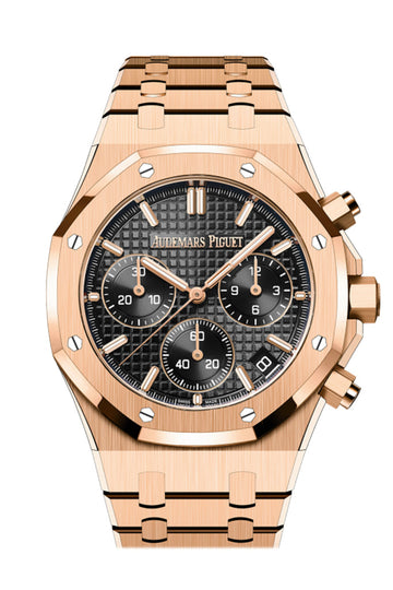 Audemars Piguet Royal Oak Black Rose Gold Watch 26240OR.OO.1320OR.05