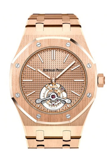 Audemars Piguet Royal Oak 41mm Pink gold-toned Dial Dial 18K Pink Gold Men's Watch 26515OR.OO.1220OR.01